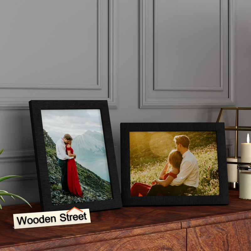 Alt Amour Photo Frame Set Of Two (Black)